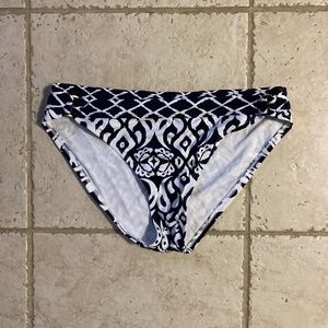 NWOT (Has hygienic liner) Tommy Bahama Printed Bikini Swim Bottom Size Small